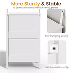 Commode haute cannelée à 3 ou 5 tiroirs avec coulisses silencieuses – Chambre et entrée