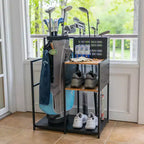 Range-sac de golf autoportant – Peut contenir 1 sac et 90 kg