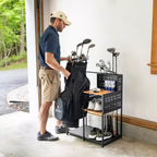 Range-sac de golf autoportant – Peut contenir 1 sac et 90 kg