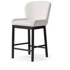 Maven Lane Gia Counter Stool with Fabric Upholstery 26
