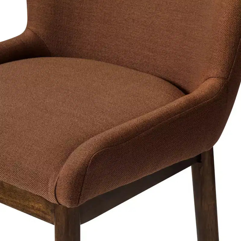 Tabouret de comptoir à dossier haut 26" avec revêtement en similicuir et cadre en bois