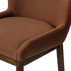 Tabouret de comptoir à dossier haut 26" avec revêtement en similicuir et cadre en bois