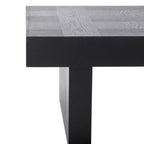 Table basse moderne en bois et métal – Table de salon