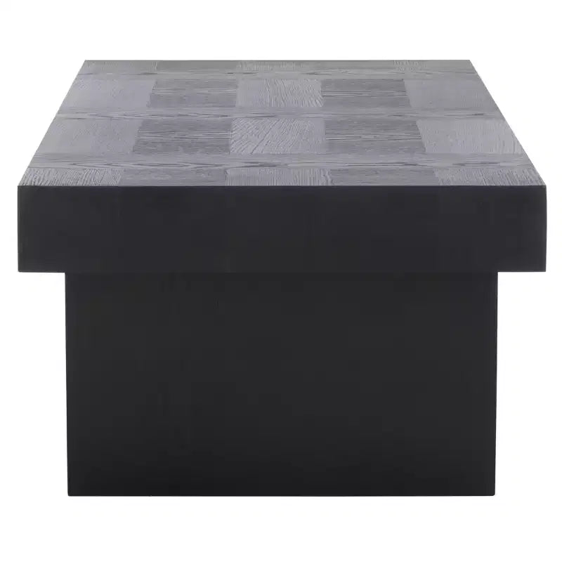 Table basse moderne en bois et métal – Table de salon