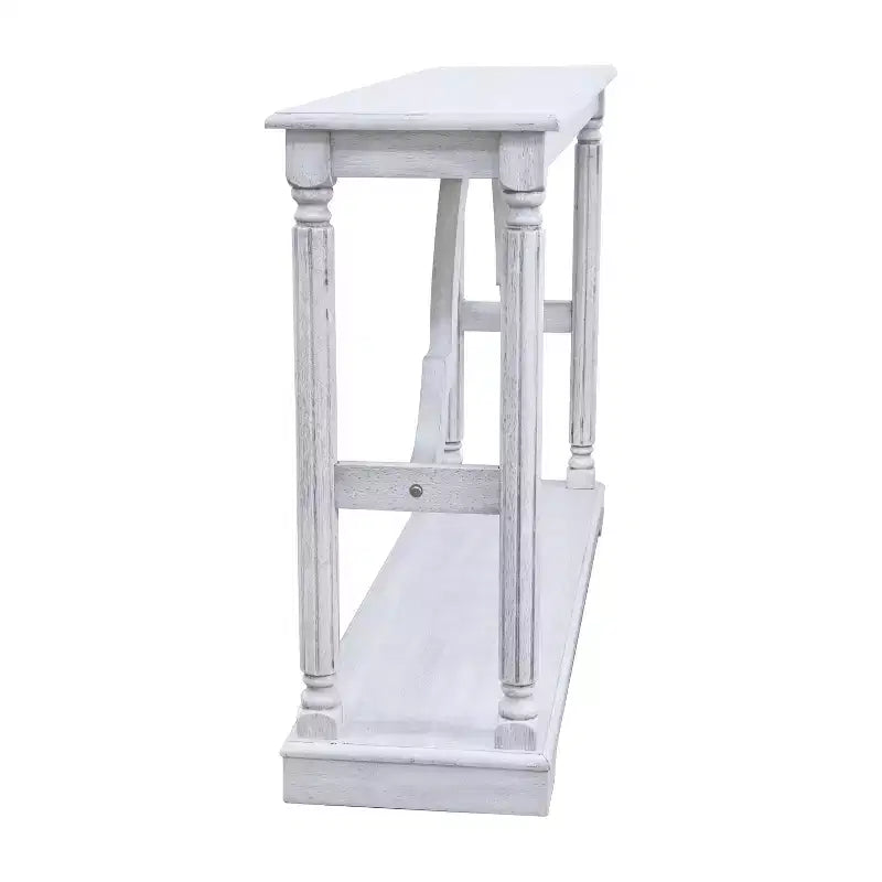 Console en Bois avec Étagère Inférieure – 45,9"L x 11,8"P x 29,9"H