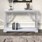 Console en Bois avec Étagère Inférieure – 45,9"L x 11,8"P x 29,9"H