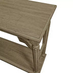 Console en Bois avec Étagère Inférieure – 45,9"L x 11,8"P x 29,9"H