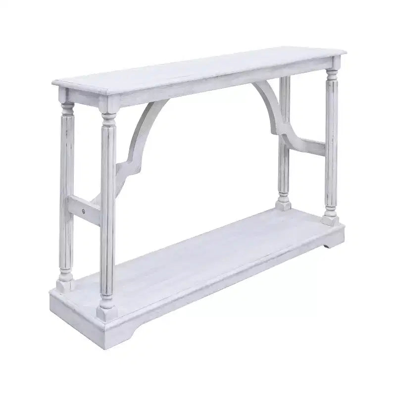 Console en Bois avec Étagère Inférieure – 45,9"L x 11,8"P x 29,9"H