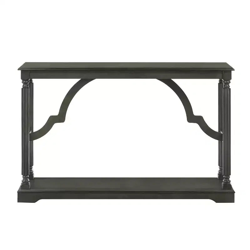 Console en Bois avec Étagère Inférieure – 45,9"L x 11,8"P x 29,9"H