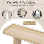 Console de desserte avec étagère inférieure – Entrée et salon