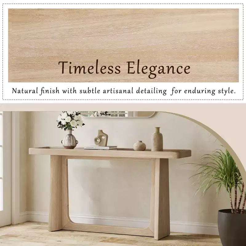 Console de desserte avec étagère inférieure – Entrée et salon