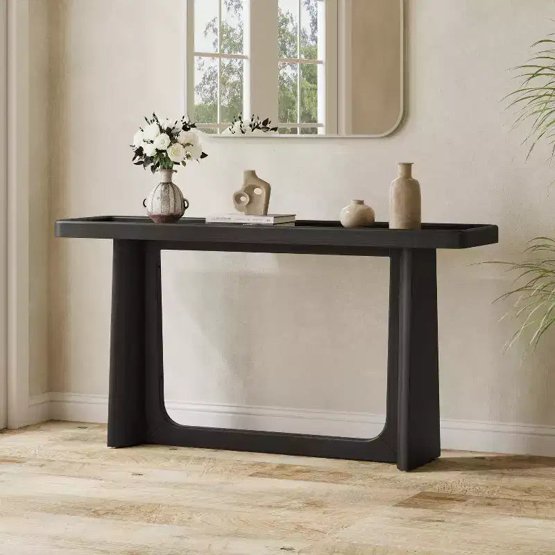 Console de desserte avec étagère inférieure – Entrée et salon
