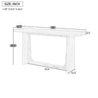 Console de desserte avec étagère inférieure – Entrée et salon