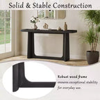 Console de desserte avec étagère inférieure – Entrée et salon