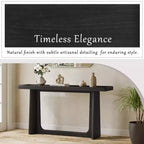 Console de desserte avec étagère inférieure – Entrée et salon