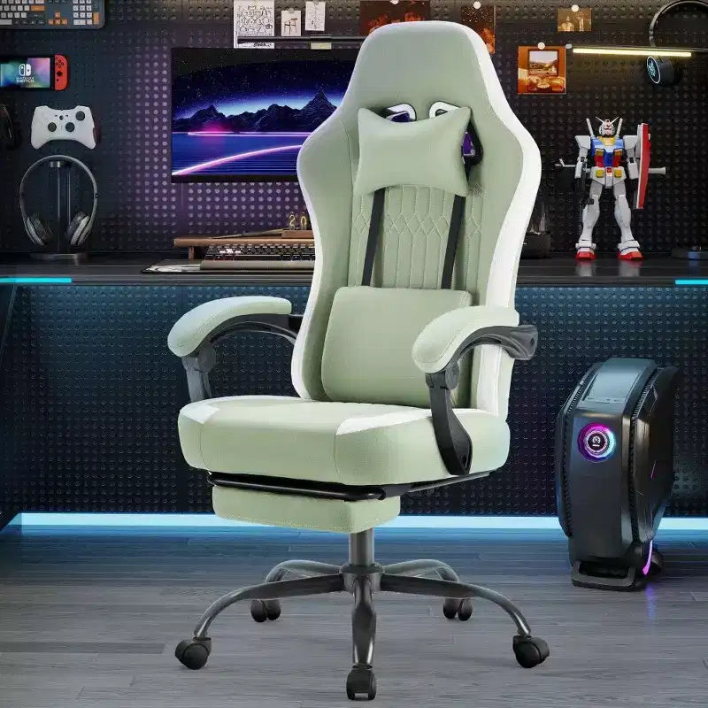 Chaise de bureau ergonomique avec siège à ressorts ensachés et soutien lombaire réglable – 136 kg