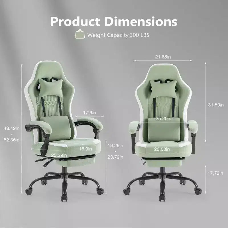 Chaise de bureau ergonomique avec siège à ressorts ensachés et soutien lombaire réglable – 136 kg
