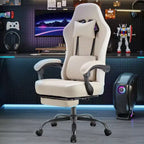 Chaise de bureau ergonomique avec siège à ressorts ensachés et soutien lombaire réglable – 136 kg