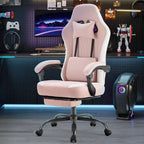 Chaise de bureau ergonomique avec siège à ressorts ensachés et soutien lombaire réglable – 136 kg