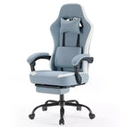 Chaise de bureau ergonomique avec siège à ressorts ensachés et soutien lombaire réglable – 136 kg
