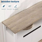 Meuble TV de style ferme pour téléviseur de 70 pouces, centre de divertissement de 160 cm de long avec rangement et étagère ouverte, grand meuble TV, console multimédia moderne et haute