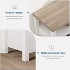 Meuble TV de style ferme pour téléviseur de 70 pouces, centre de divertissement de 160 cm de long avec rangement et étagère ouverte, grand meuble TV, console multimédia moderne et haute