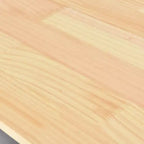 Dessert de cuisine roulant sur roulettes avec plateau en bois massif et roulettes verrouillables, 137,9 cm de large, meuble à 4 portes et deux tiroirs, porte-épices
