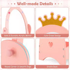Miroir sur pied pleine longueur pour enfants avec rangement – Princesse Rose
