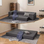Canapé-lit pliant 8 pouces en mousse haute densité avec housse lavable