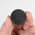 Patins de feutre pour pieds de meubles – Noir, 2,5 cm de diamètre, 18 pièces